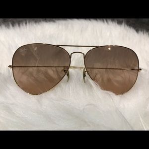 Ray Ban Aviators Gold